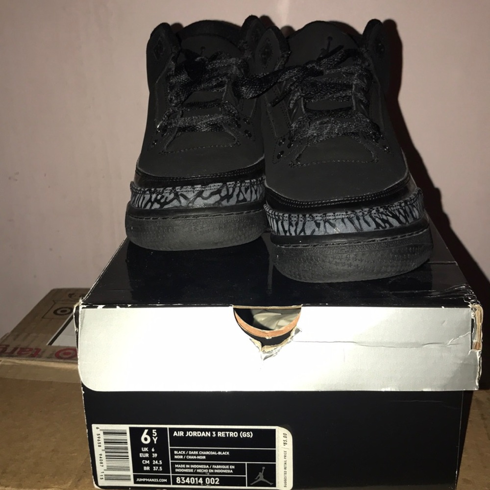 Air Jordan 3 Retro (GS) 6.5Y